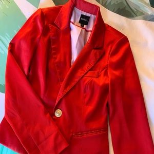 Red blazer
